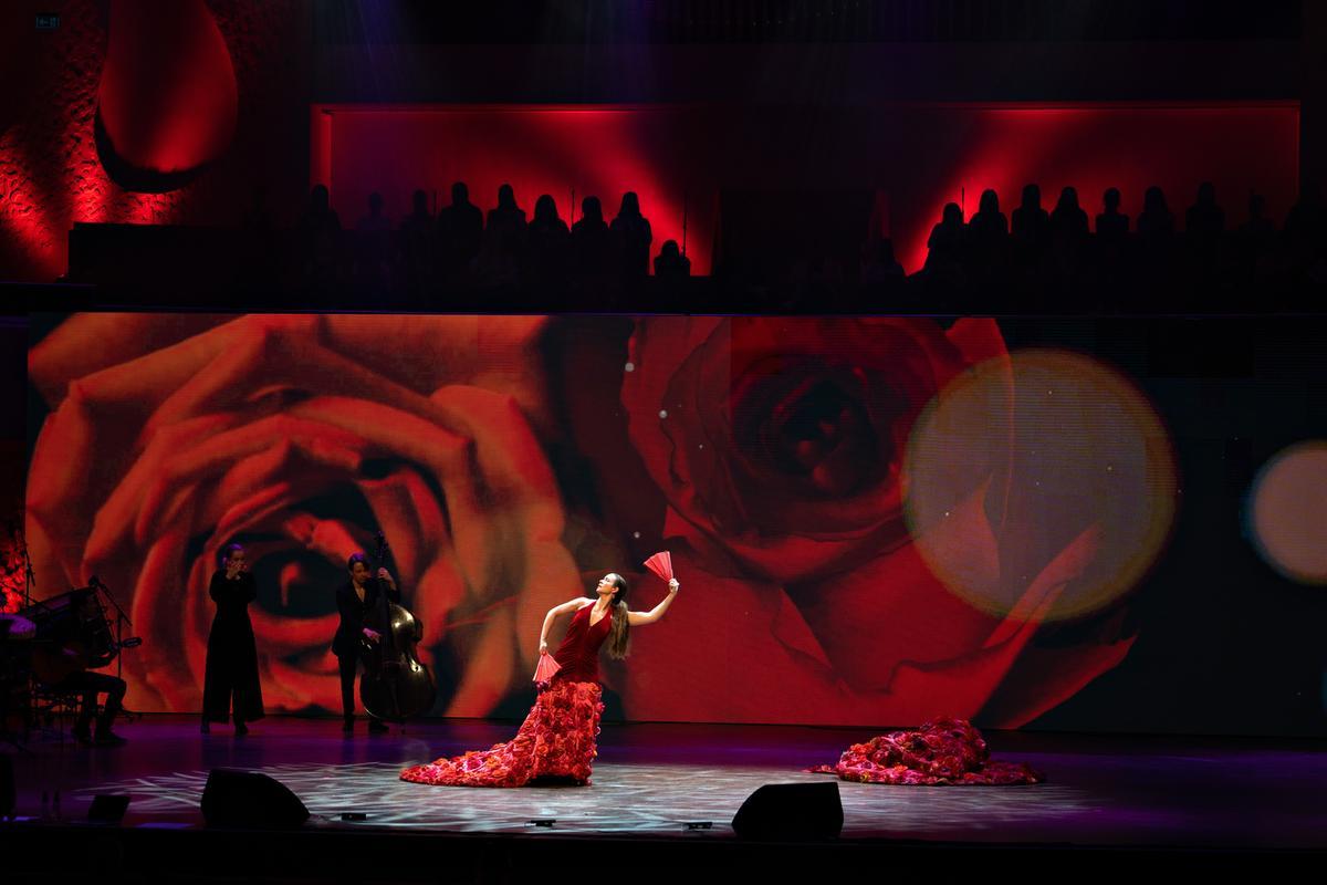 Danish-Spanish dancer Selene Muñoz is known for merging flamenco and modern dance